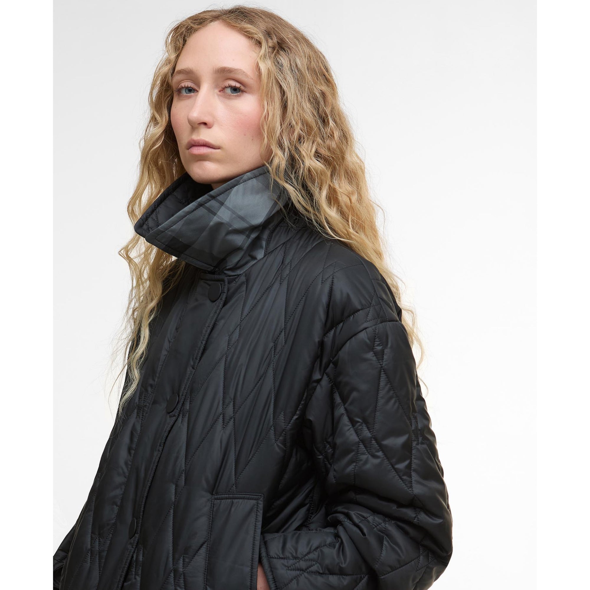 Barbour Bernadette Quilted Jacket Black LQU1844BK11