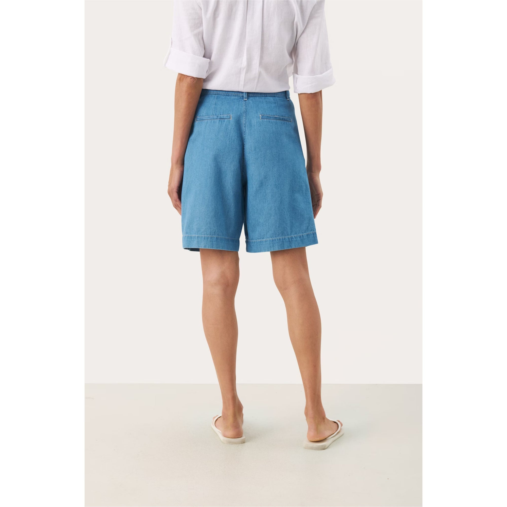 Part Two ReginaPW Shorts in Light Blue Denim 30309641