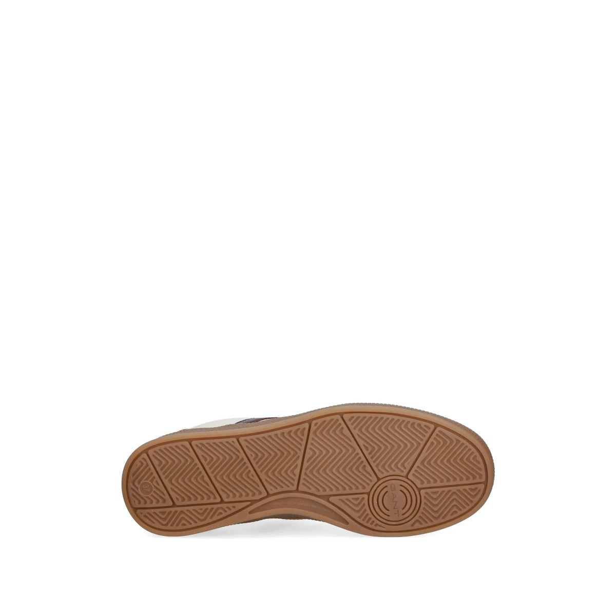 GANT Cuzima Sneaker In Off White/Plum Red