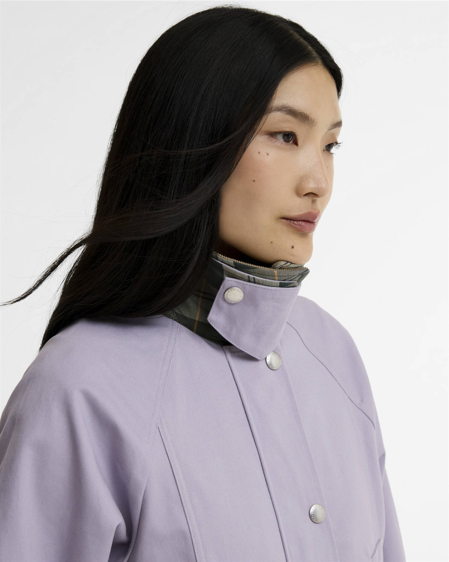 Barbour Beadnell Casual Jacket In Heather/Mist