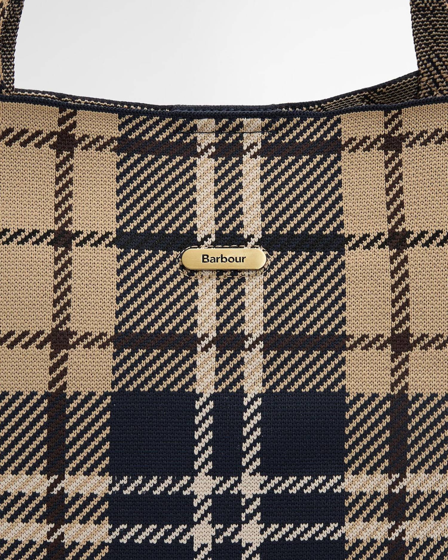 Barbour Layla Tote Bag In Birchwood Dress Tartan LBA0517TN391
