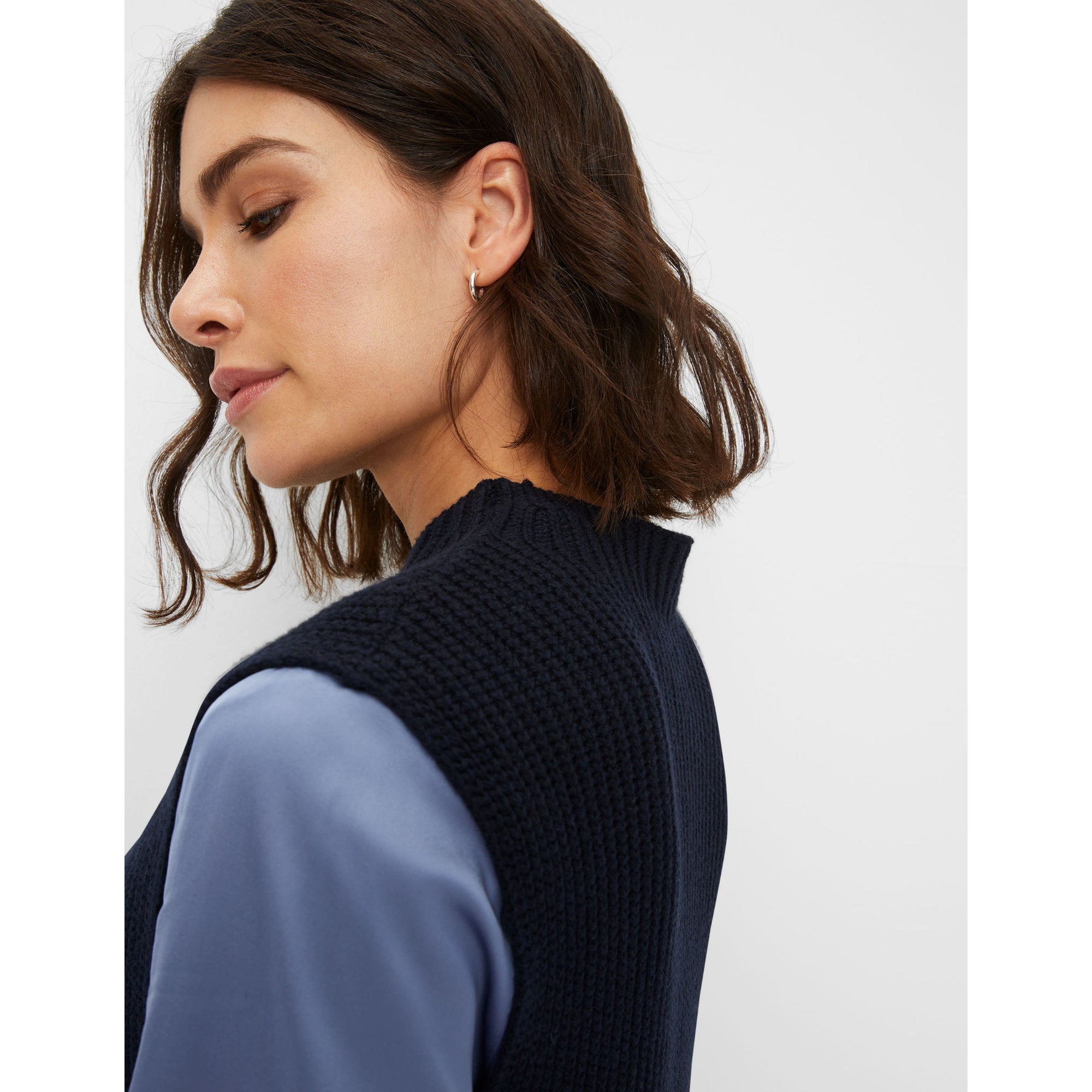 Brax Enie Pullover in Navy 35-4078