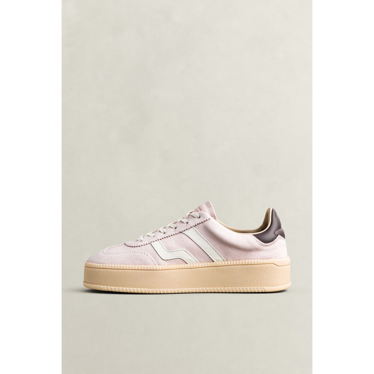 GANT Cuzmani Sneaker In Light Rose/Port Wine