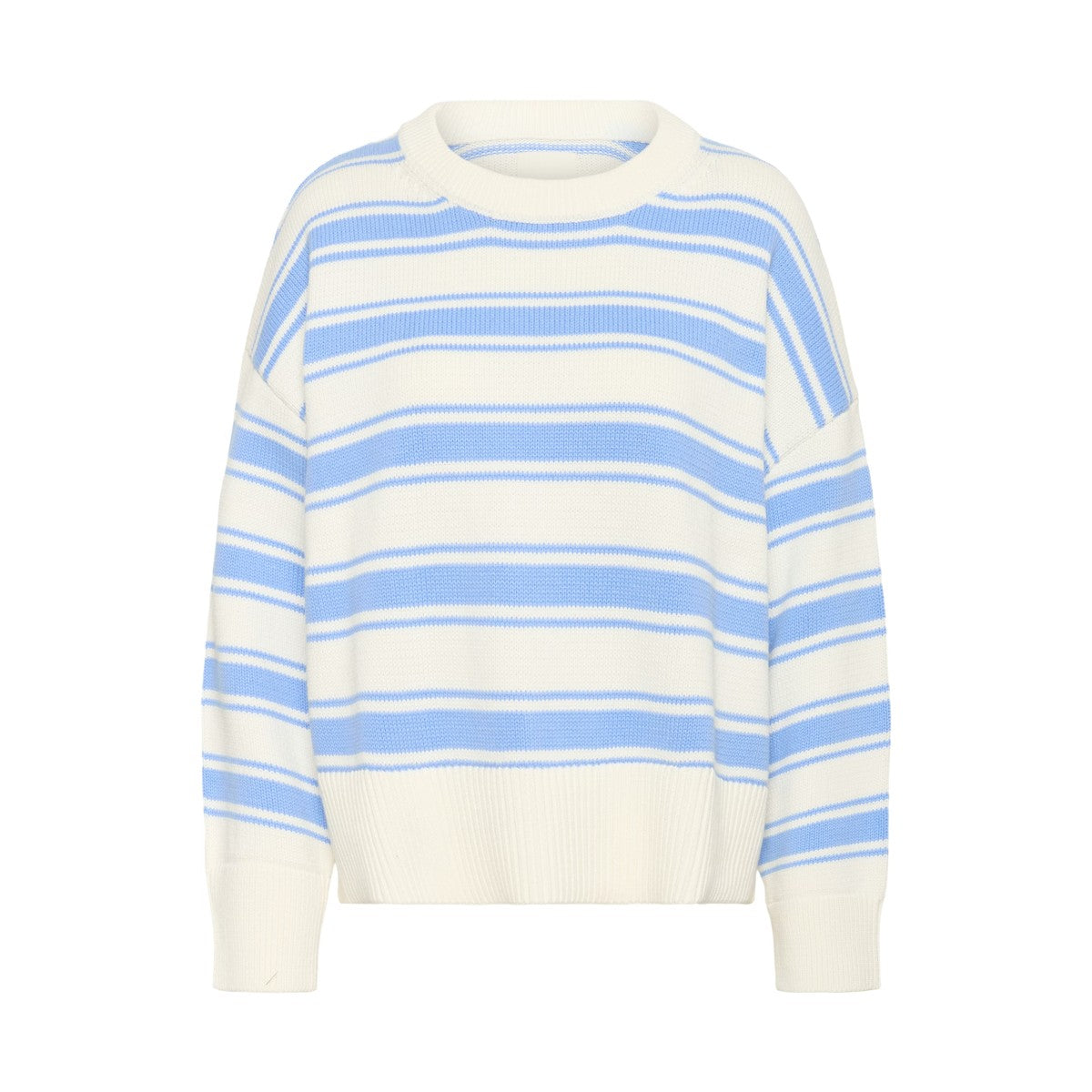 Part Two Serafine Jumper In Hydrangea Trio Stripe