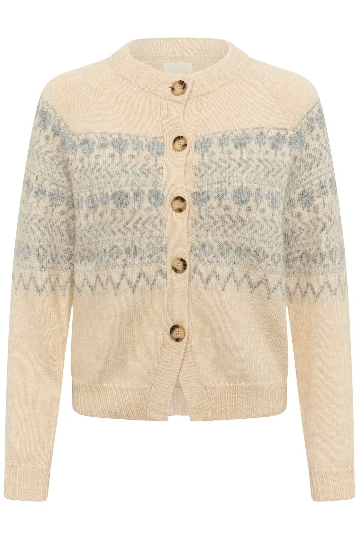Part Two Charmaine Cardigan In whitecap Grey 30310832