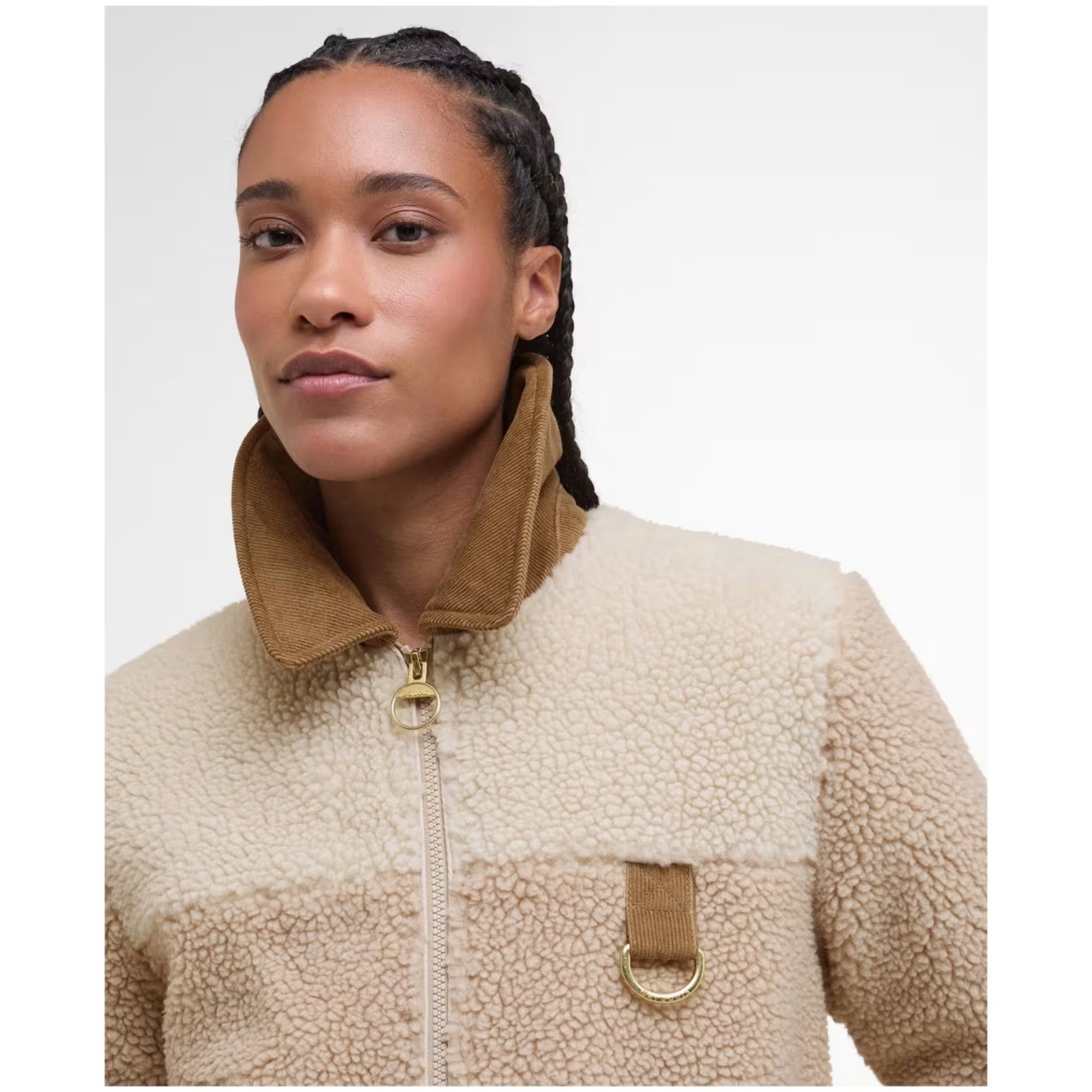 Barbour Malena Fleece Natural/Ecru LFL0080BE11
