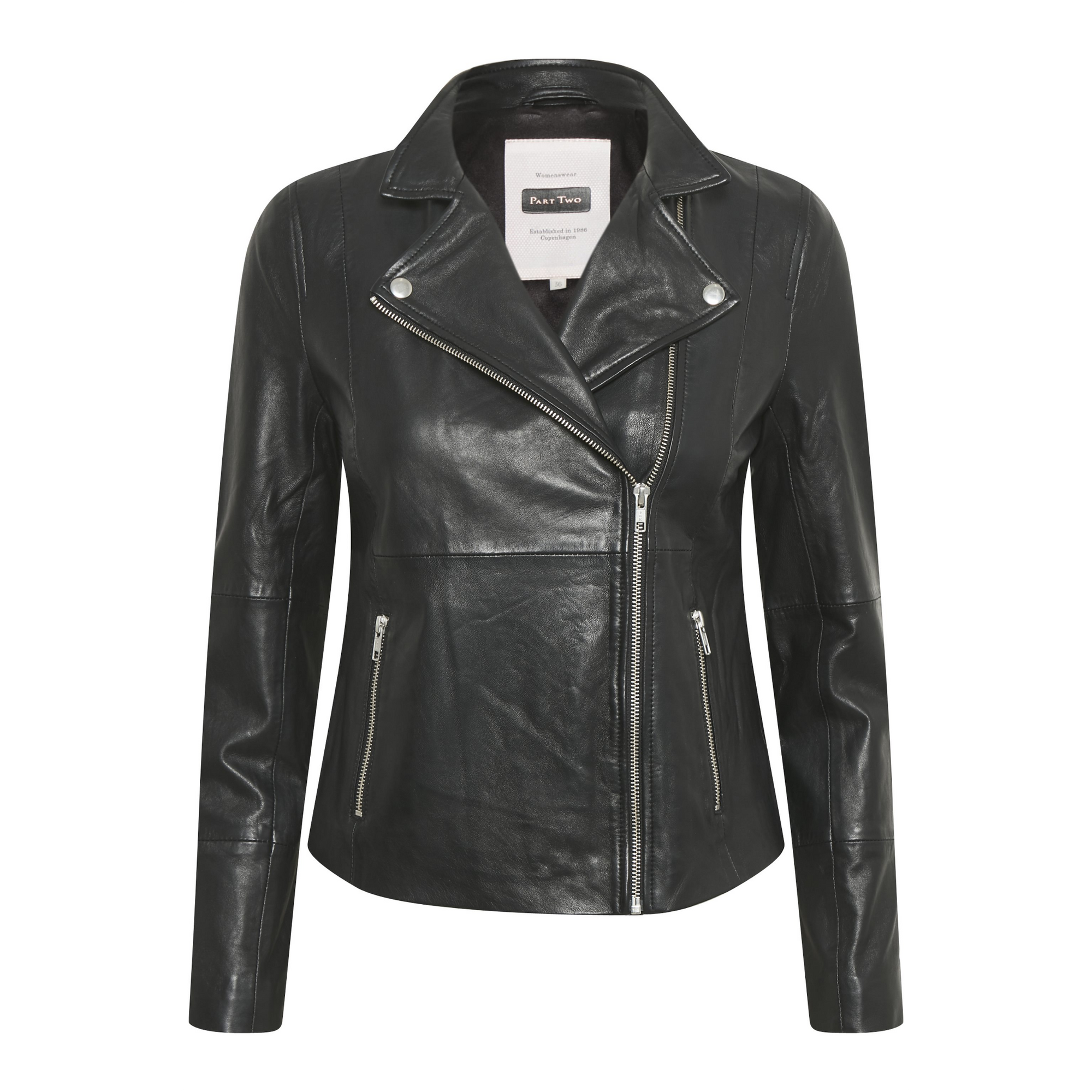Part Two Francis Leather Jacket In Black 30305718