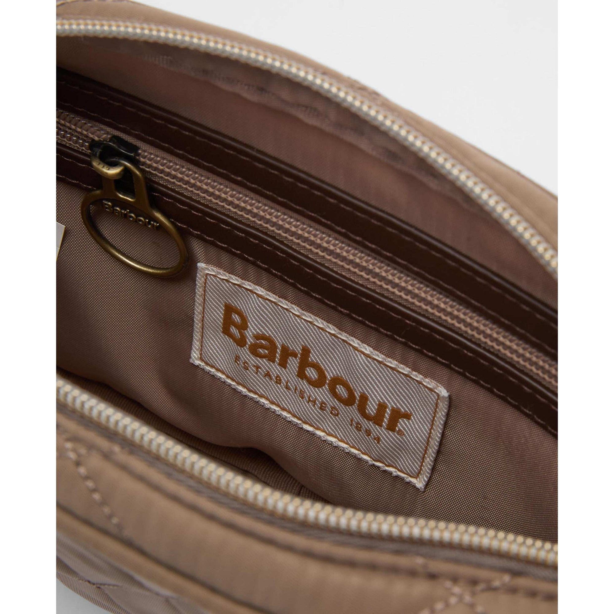 Barbour Quilted Crossbody Bag - New Sand