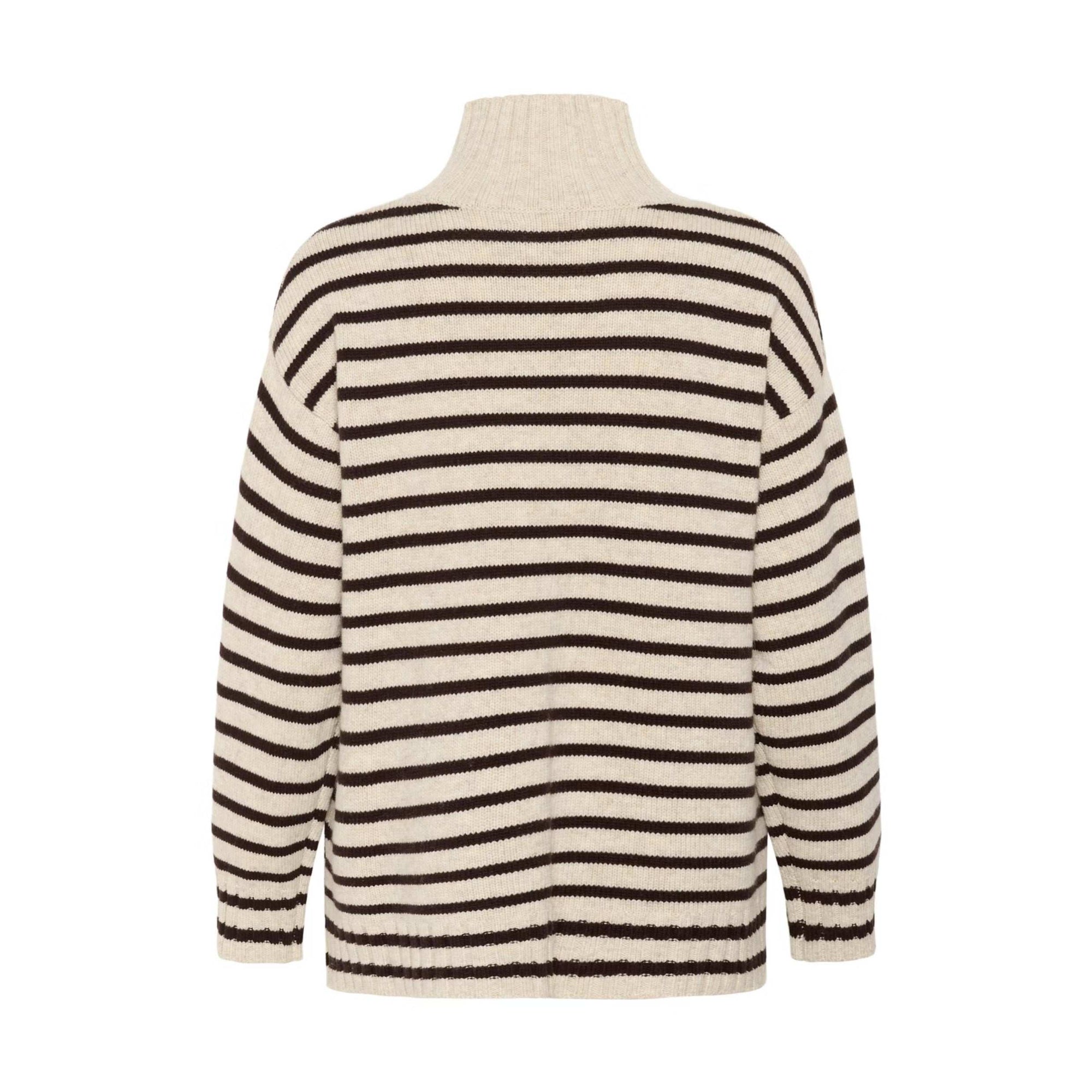 part-two-lilye-jumper-french-oak-melange-ganache-back