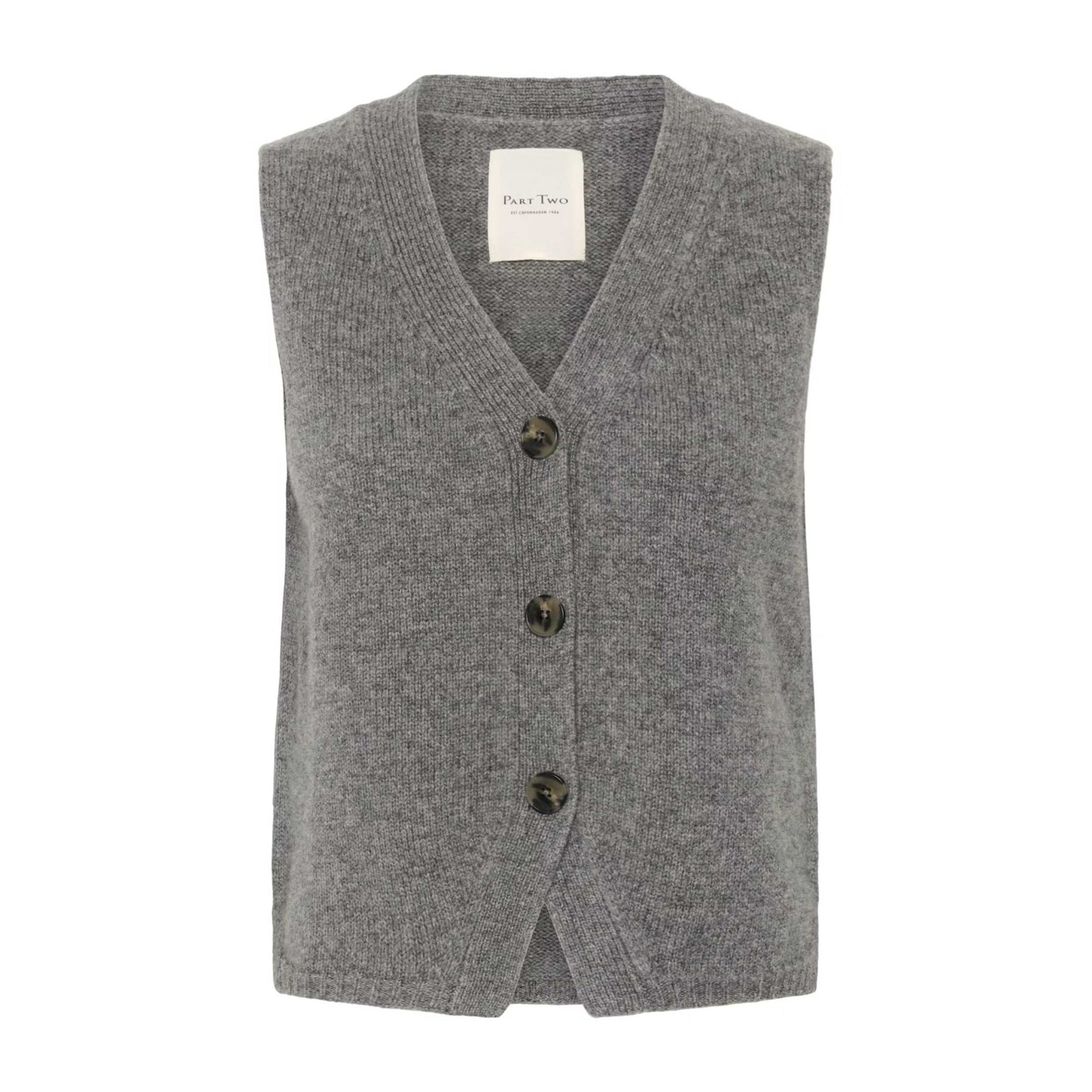 part-two-sylva-knitted-vest-medium-grey-melange-front-stock