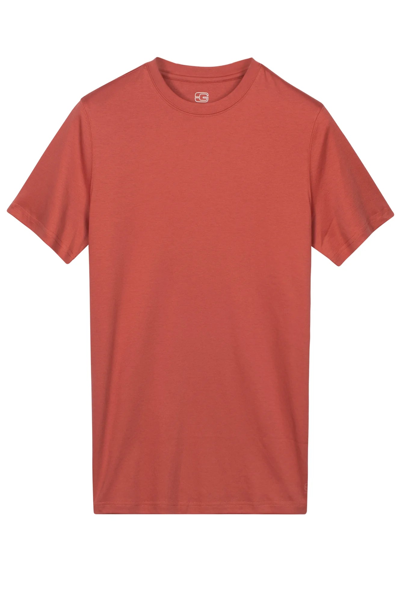 Giordano Luca Liquid Supima Cotton T-shirt in Dark Red