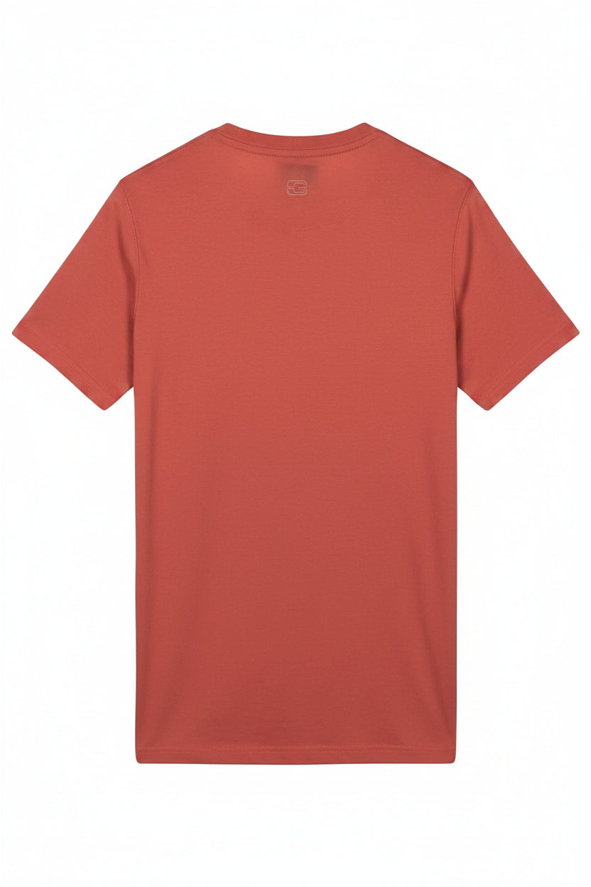 Giordano Luca Liquid Supima Cotton T-shirt in Dark Red