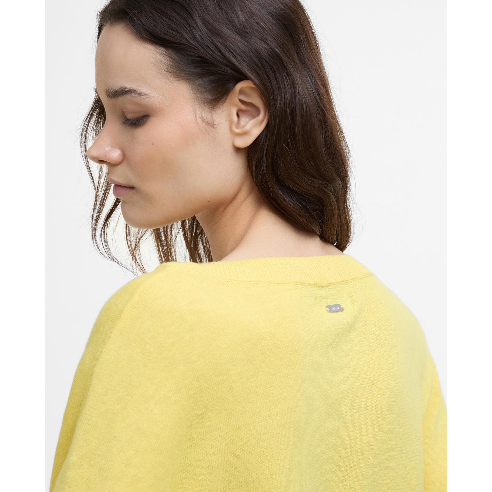 Barbour Lucy Knitted Jumper in Sunray Yellow LKN1623YE32