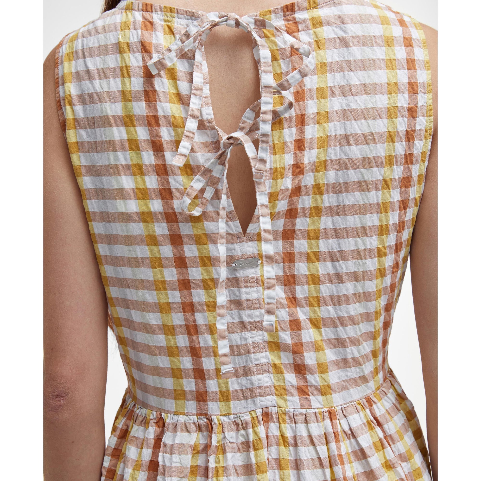 Barbour Penelope Midi Dress in Multi Gingham LDR0907MI11