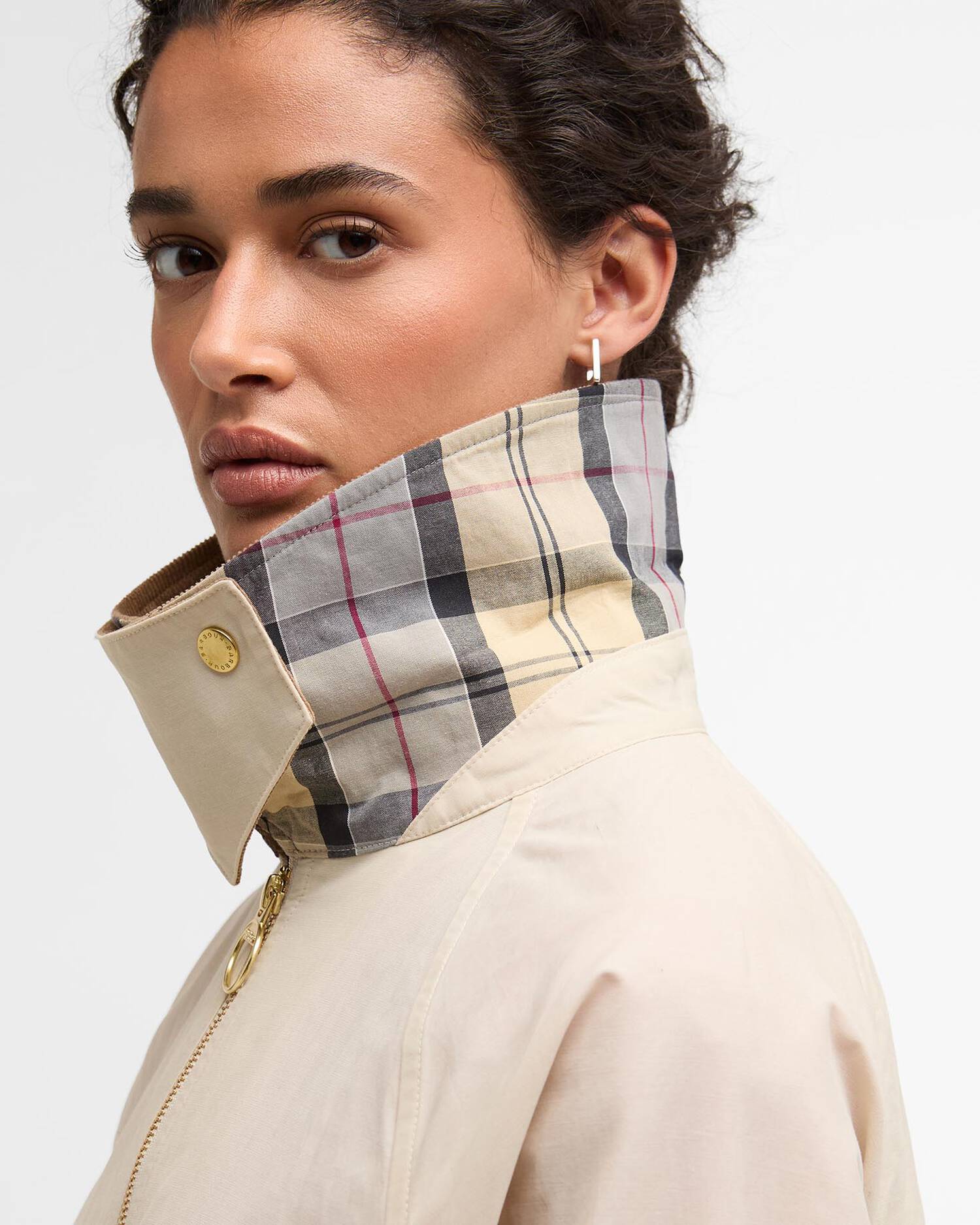 Barbour Icons Spey Showerproof Jacket In Jasmine/Dress