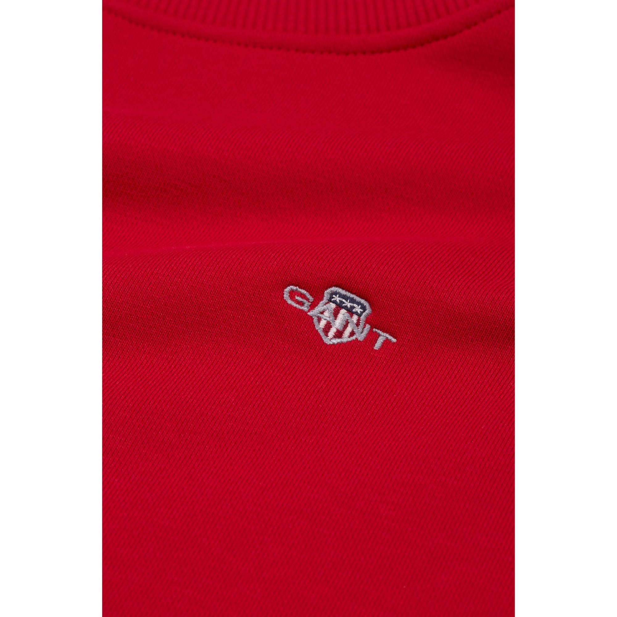 GANT Shield Crew Neck Sweatshirt Ruby Red 4201414