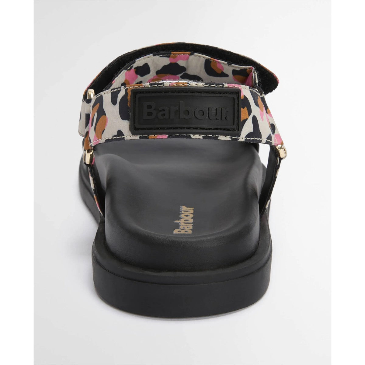 Barbour Caitlin Sandals In Leopard Print