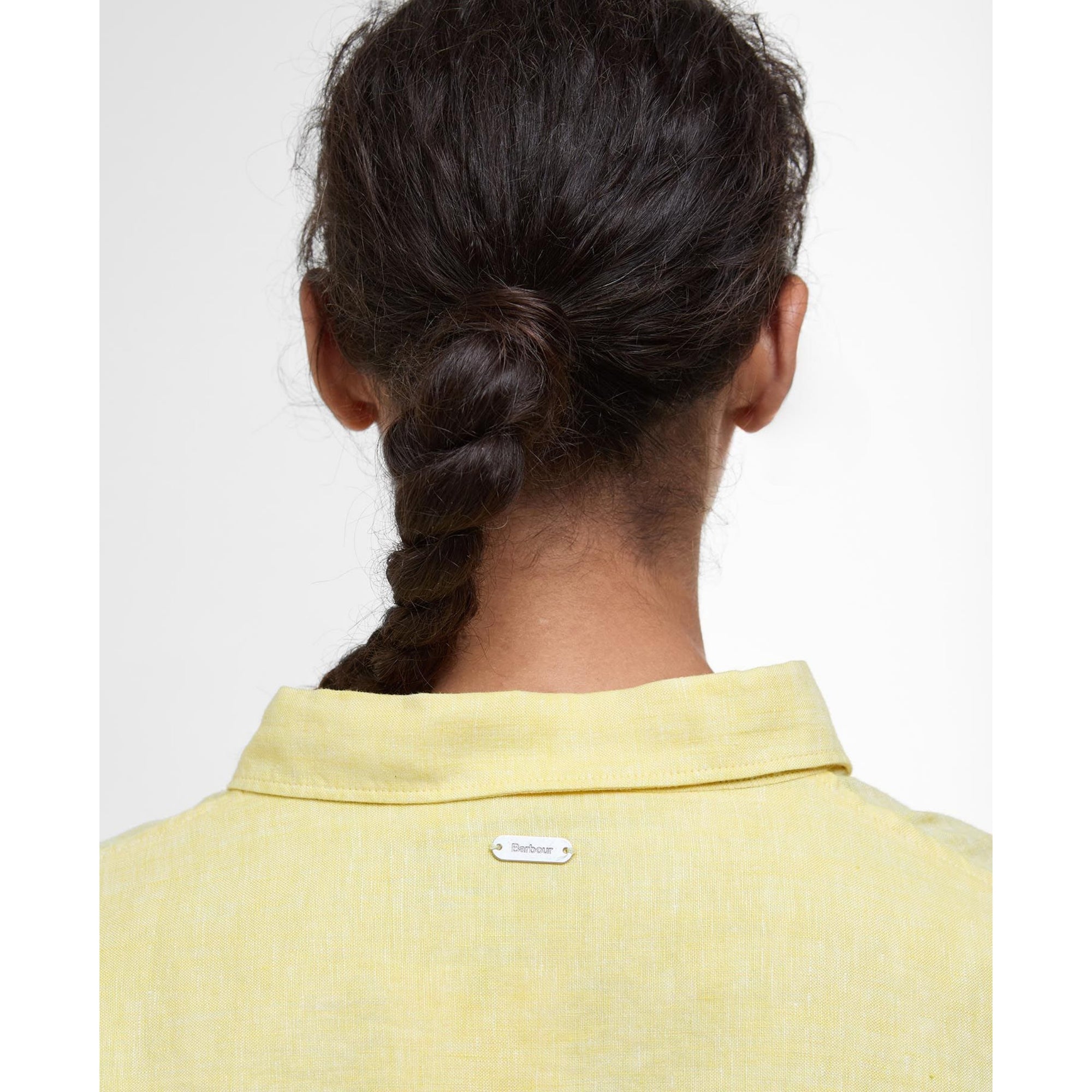 Barbour Hampton Shirt in Sunray Yellow LSH1596YE32