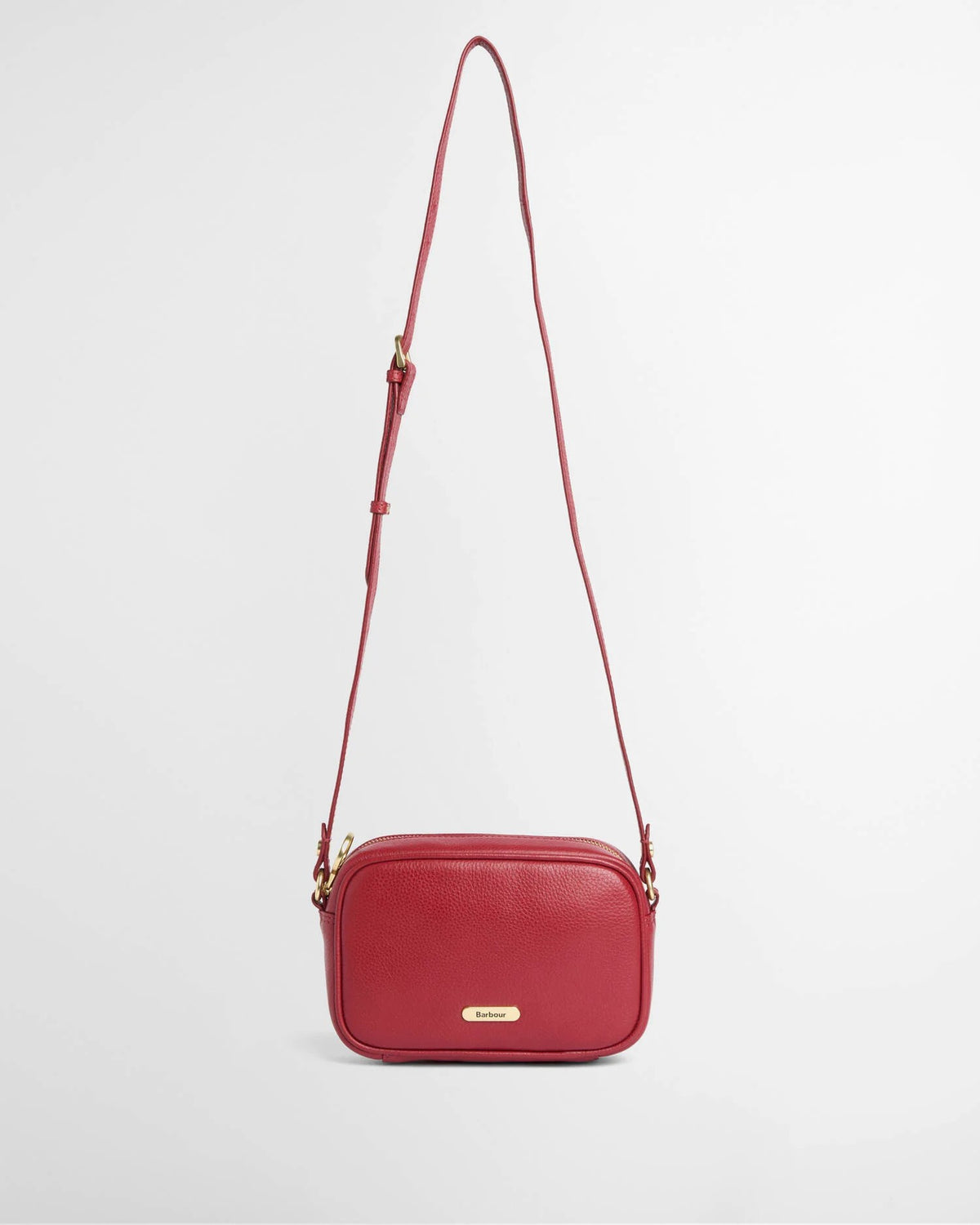 Barbour Daphne Leather Mini Crossbody Bag In Red LBA0546RE911