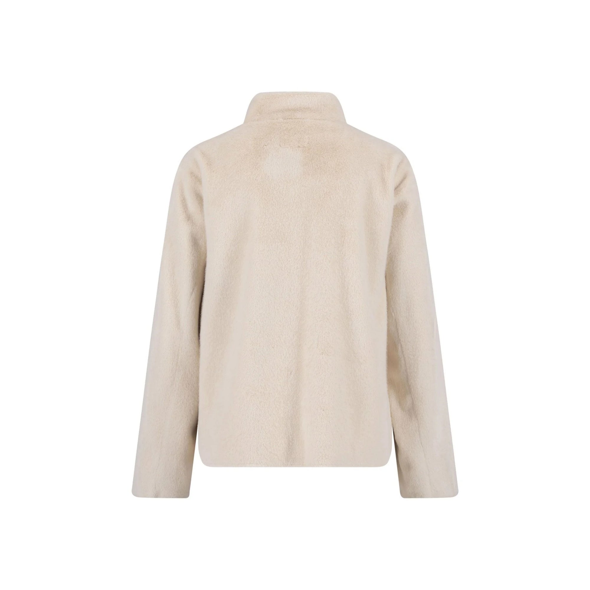 Fynch-Hatton Faux Fur Jacket in Milk