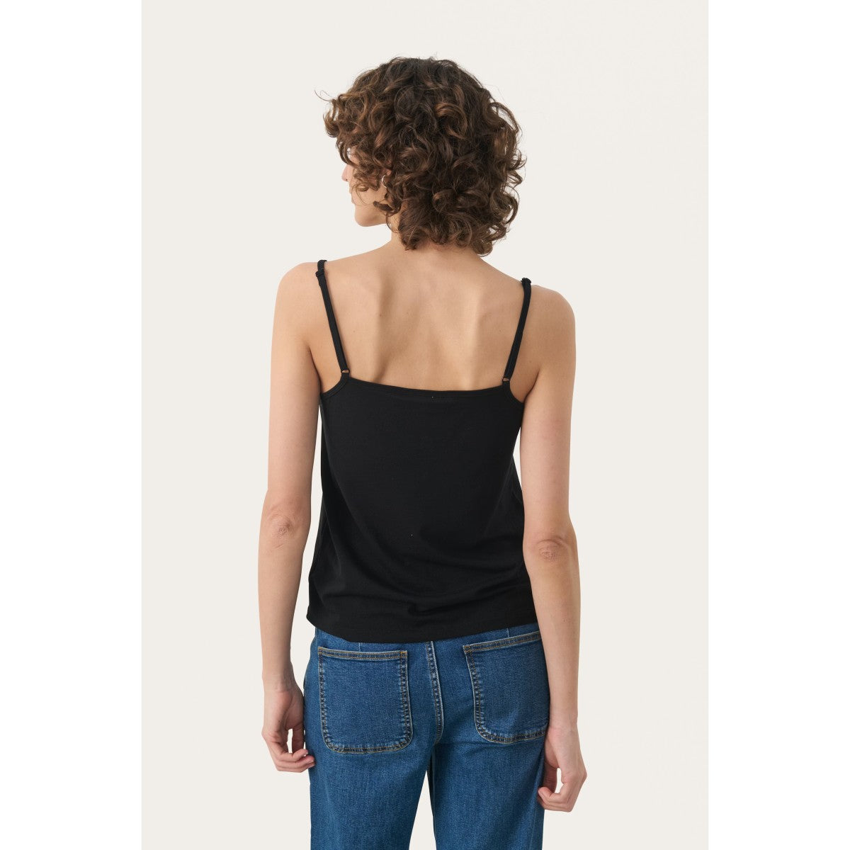 Part Two Nataliene Camisole Top In Black