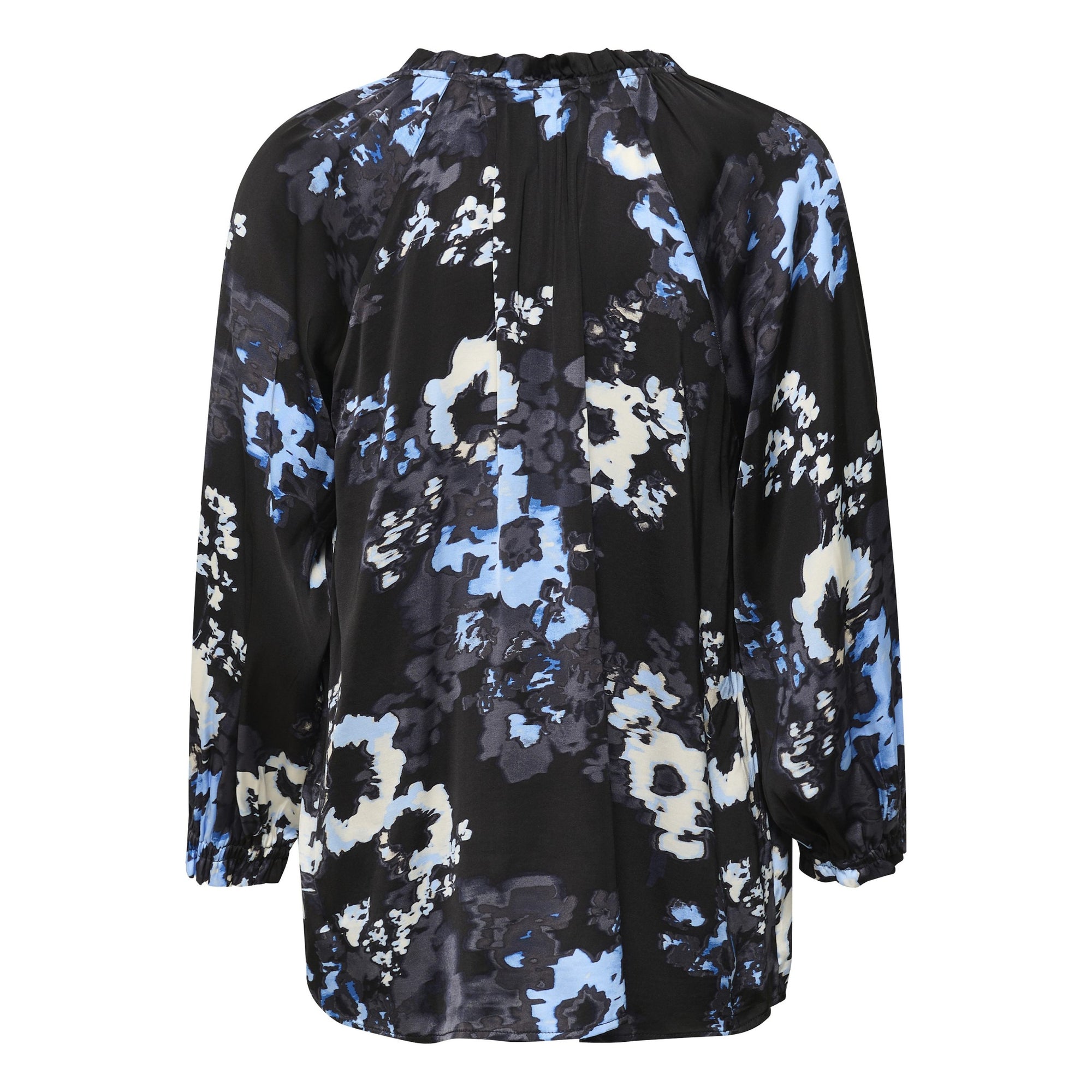 Part Two ElsiaPW Blouse in Dark Navy Blurred Flower 30309300