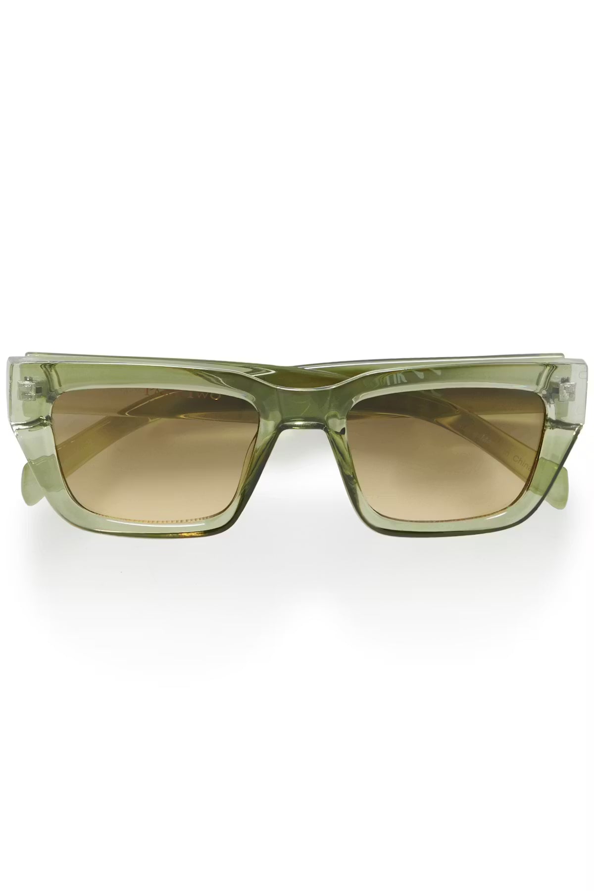 Part Two Adile Sunglasses In Mermaid Green