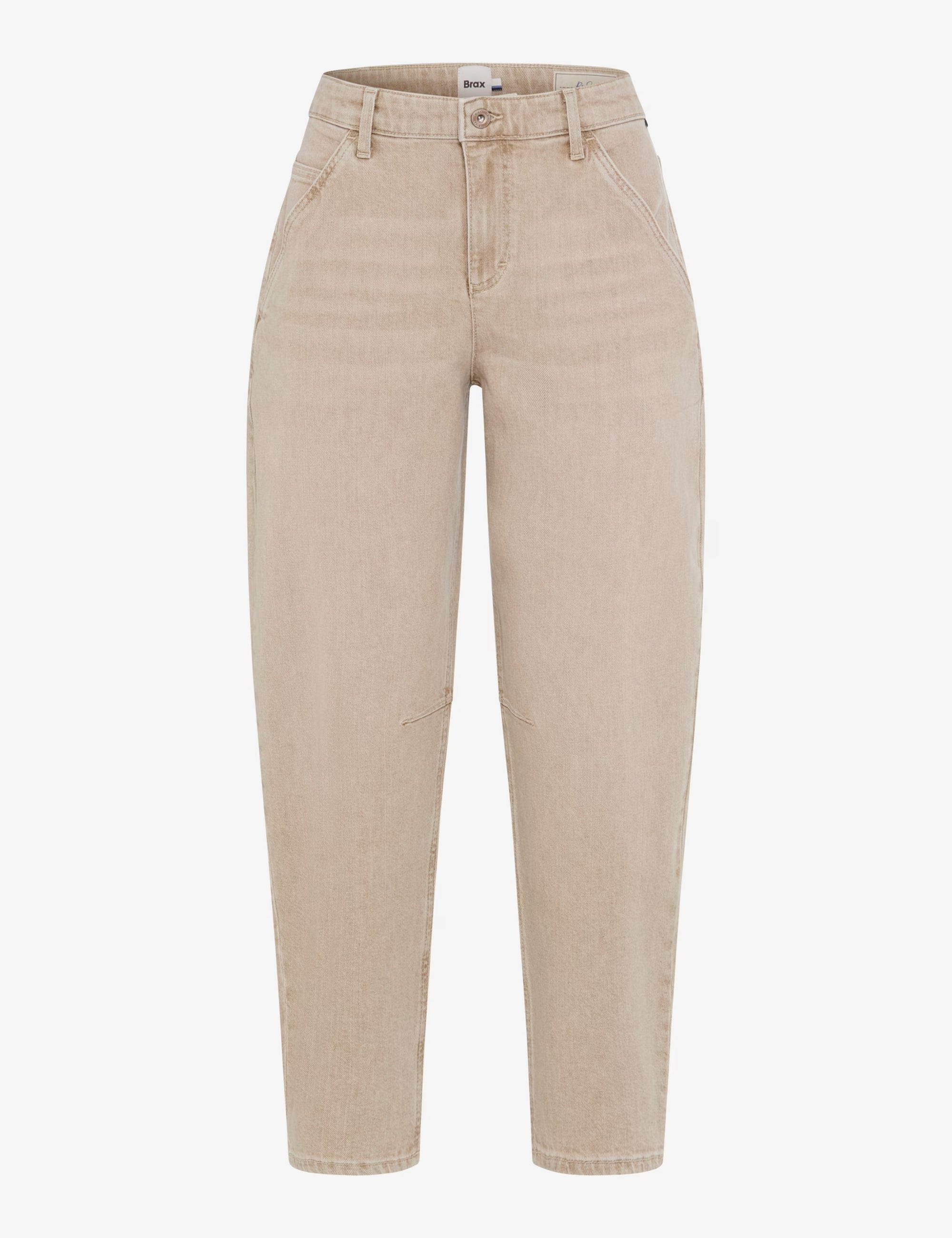 Brax Megan S Barrel Jeans In Denim Light Beige 9-6463