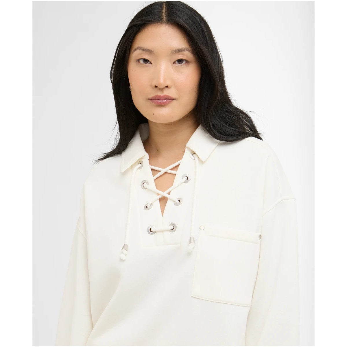 Barbour Daya Overlayer In Ecru