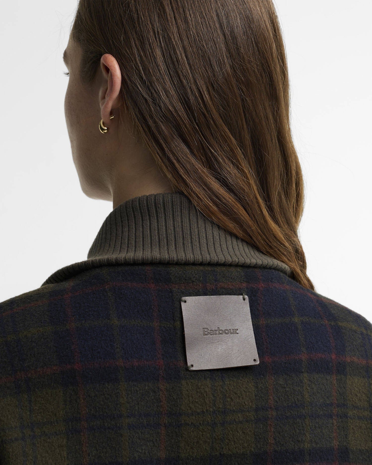 Barbour Ivybridge Overshirt In Shadow Classic Tartan LOS0090TN43