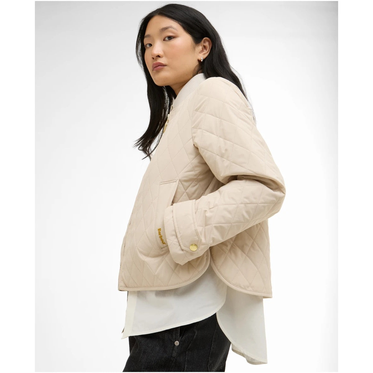 Barbour Whillan Quilted Jacket In Jasmine