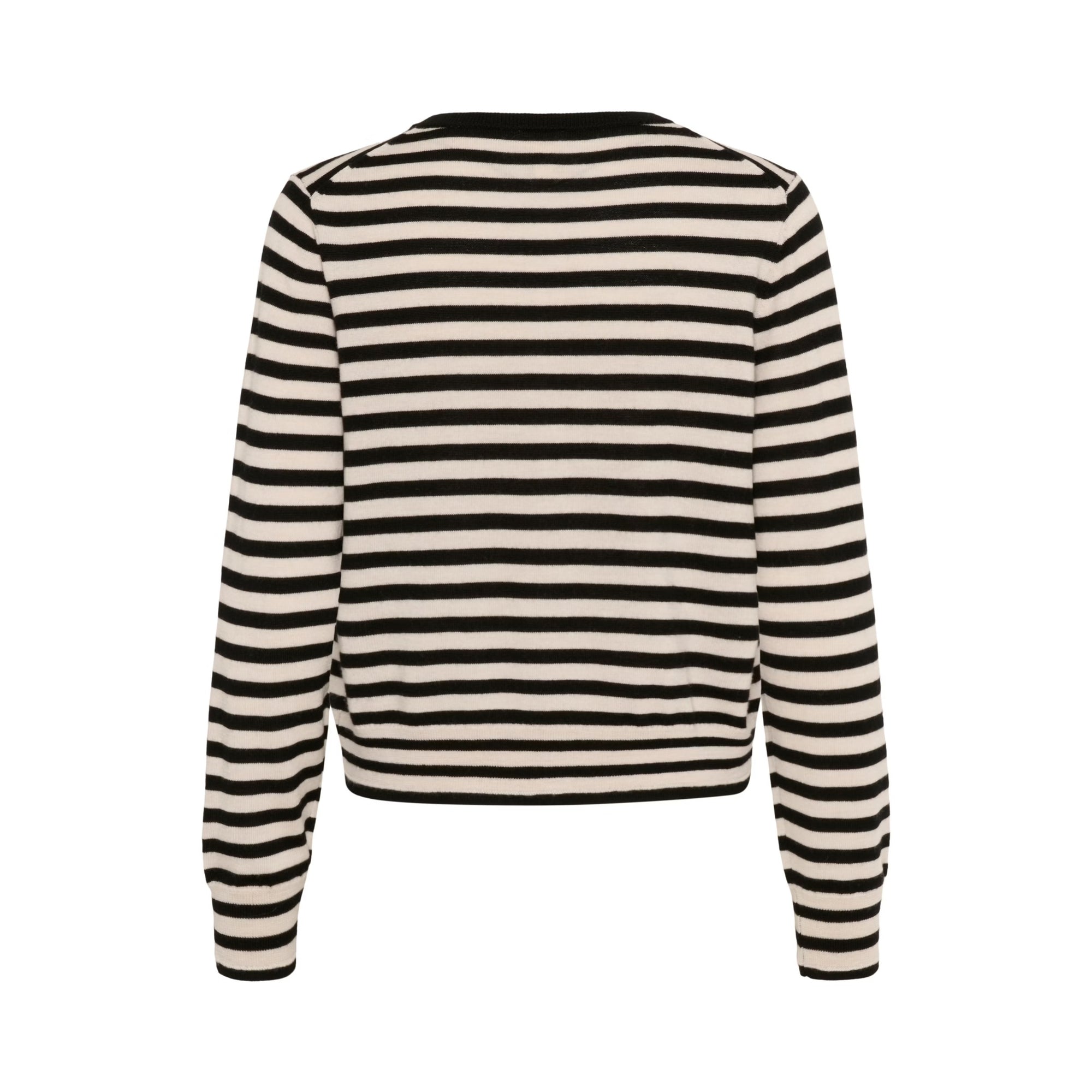 Part Two NoelaniPW Cardigan Natural Stripe 30309793