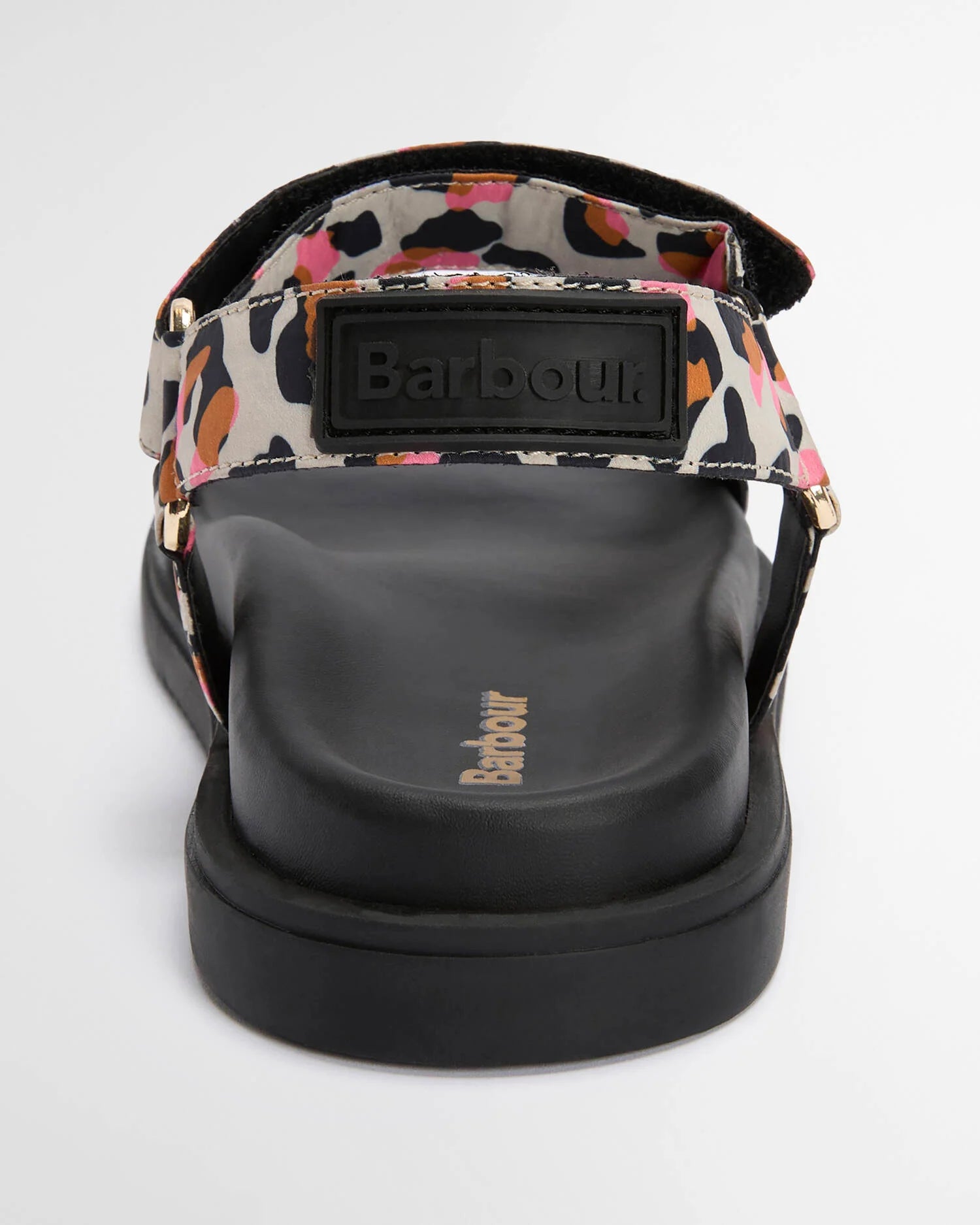 Barbour Caitlin Sandals In Leopard Print