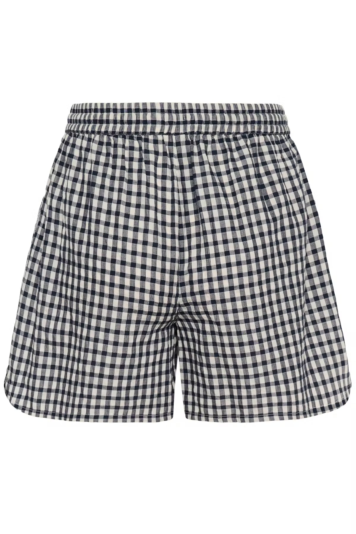 Part Two Bigi Gingham Shorts In Blue Check