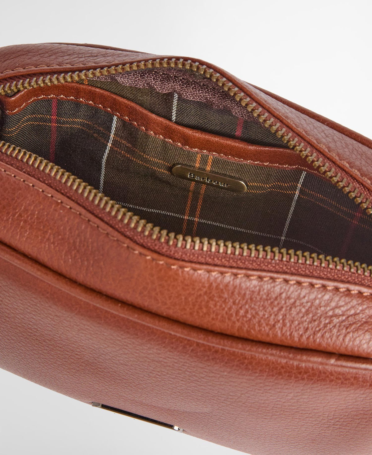Barbour Daphne Leather Mini Crossbody Bag In Brown LBA0546BR111
