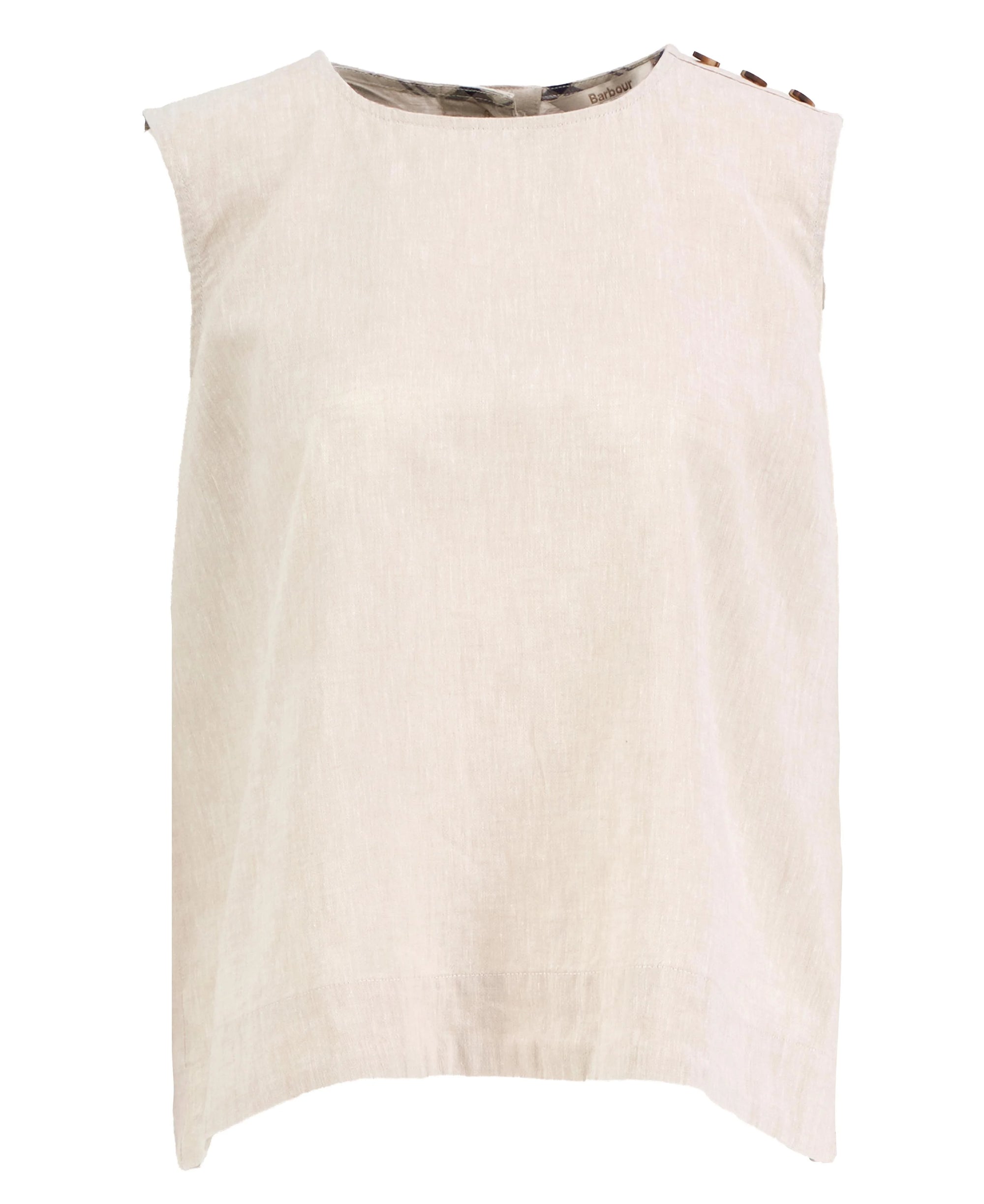 Barbour Josie Sleeveless Blouse In Mist