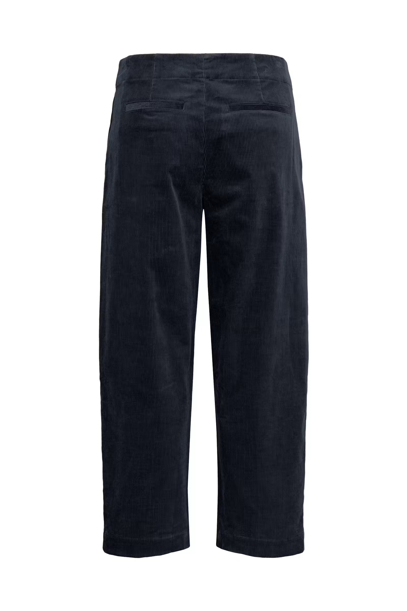Part Two Netta Corduroy Trousers In Dark Navy 30310895