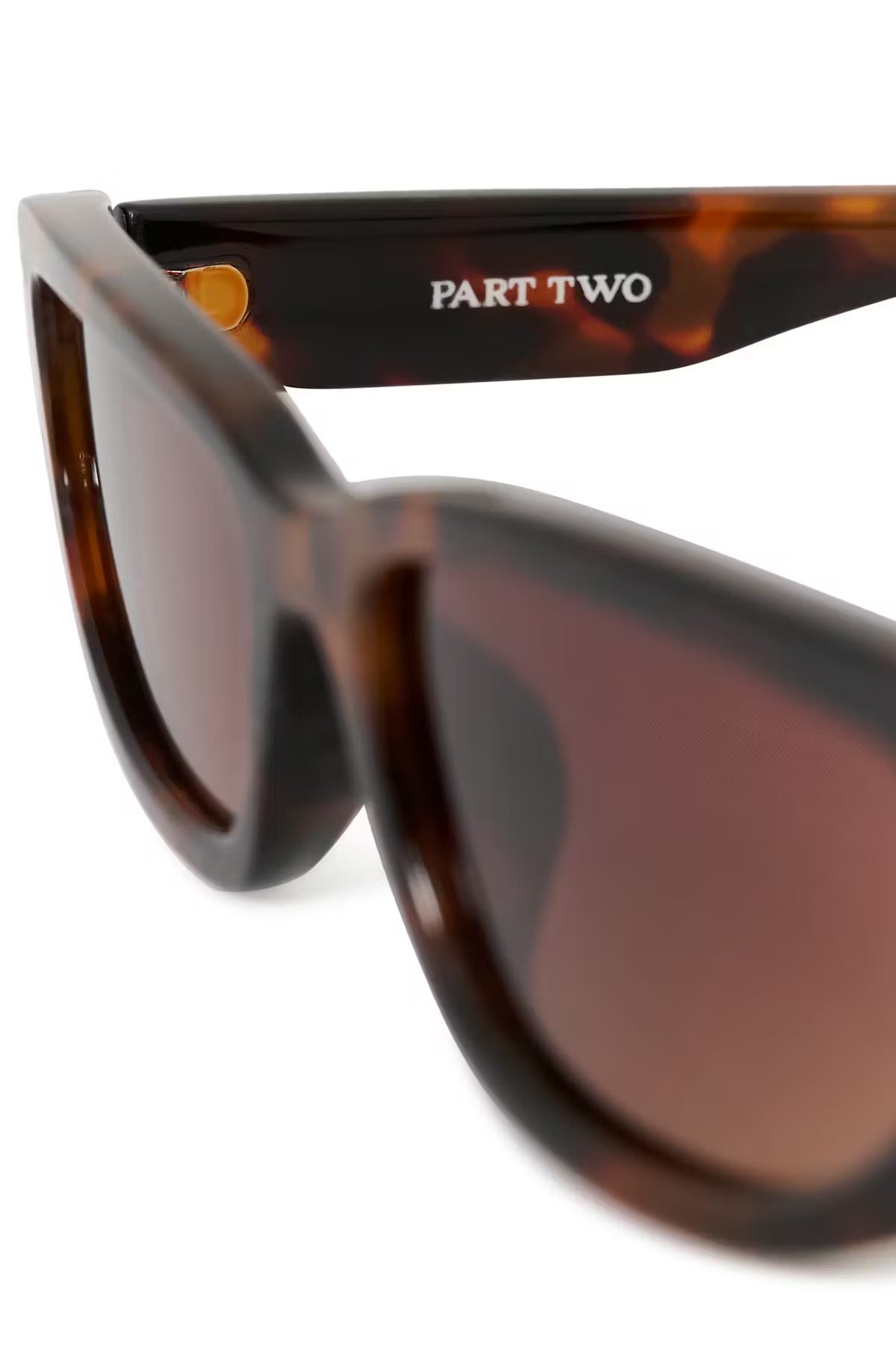Part Two Becca Sunglasses In  Brown Tortoise Shell