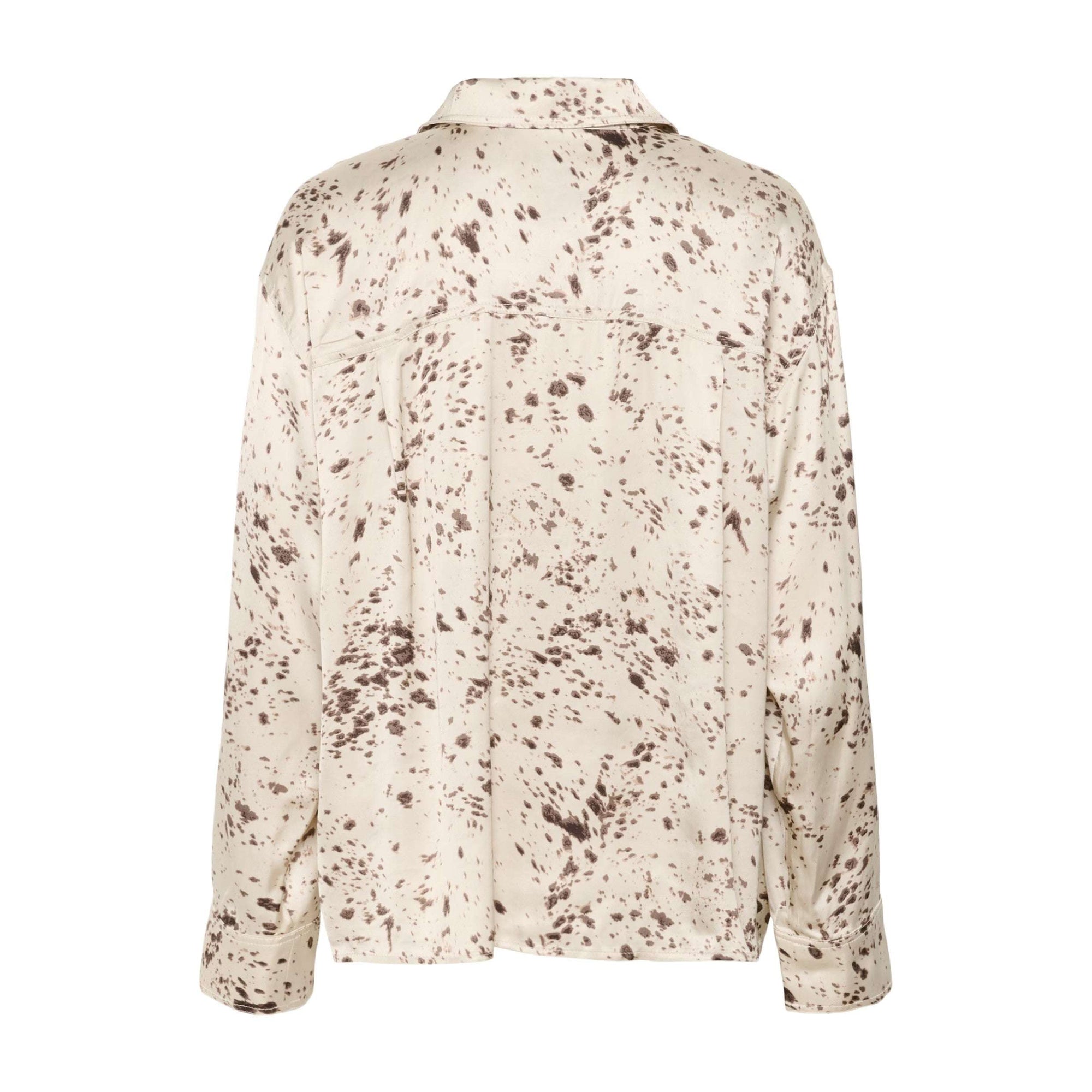 Part Two Sheena Blouse - French Oak Scattered Print