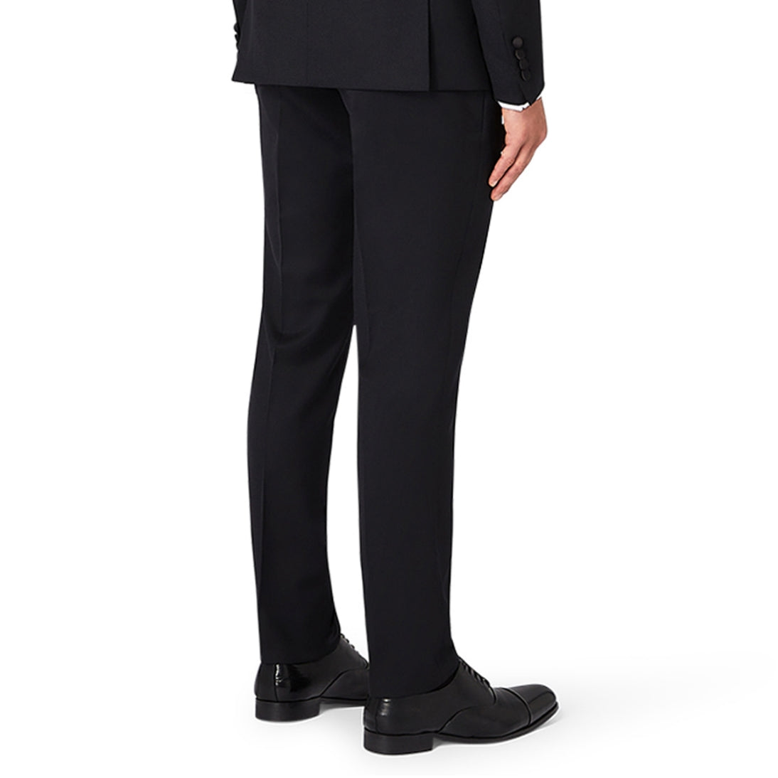 Remus Uomo Paco Mix + Match Tuxedo Dinner Suit Trousers 70754 Black