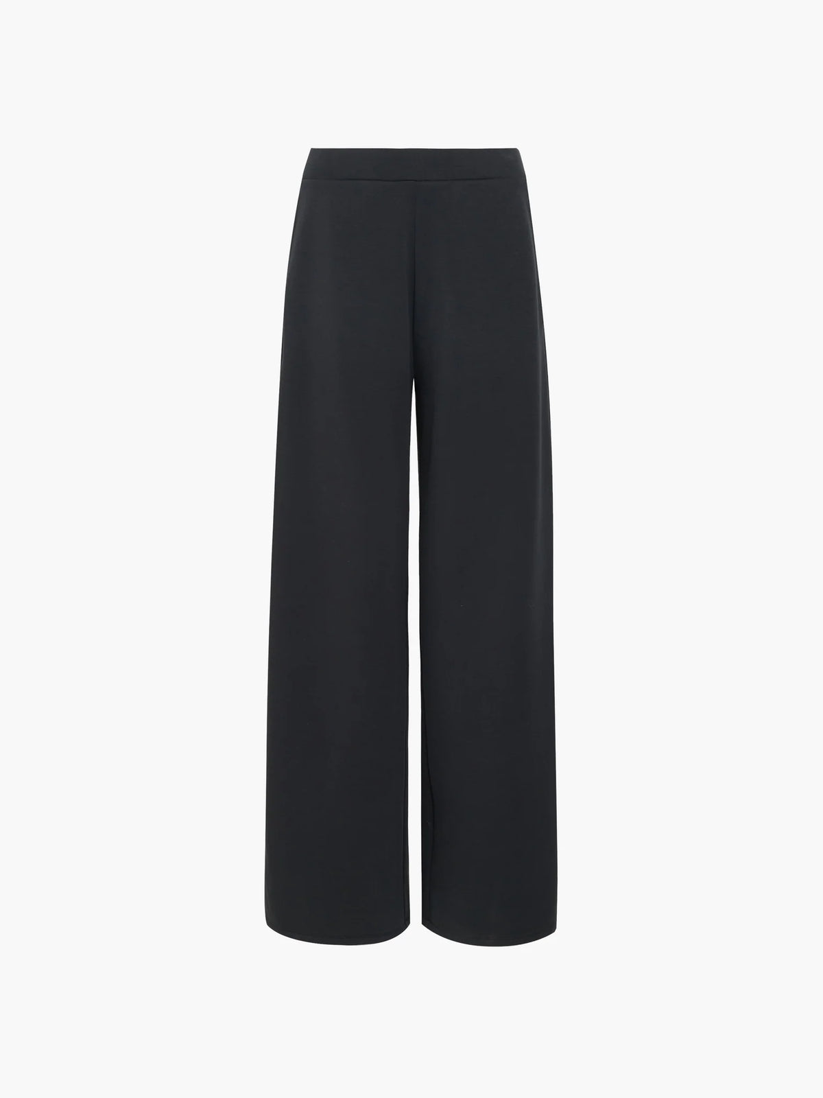 French Connection Wren Side Stripe Graphite Grey Wide Leg Joggers