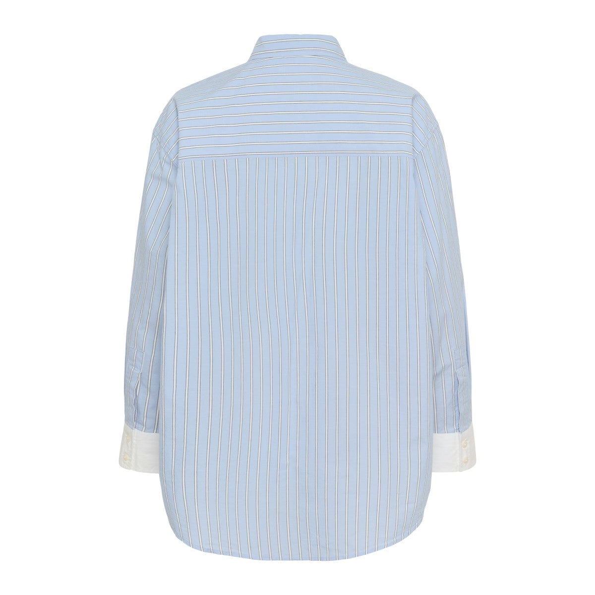 Part Two Savanna Cotton Shirt In Hydrangea Stripe