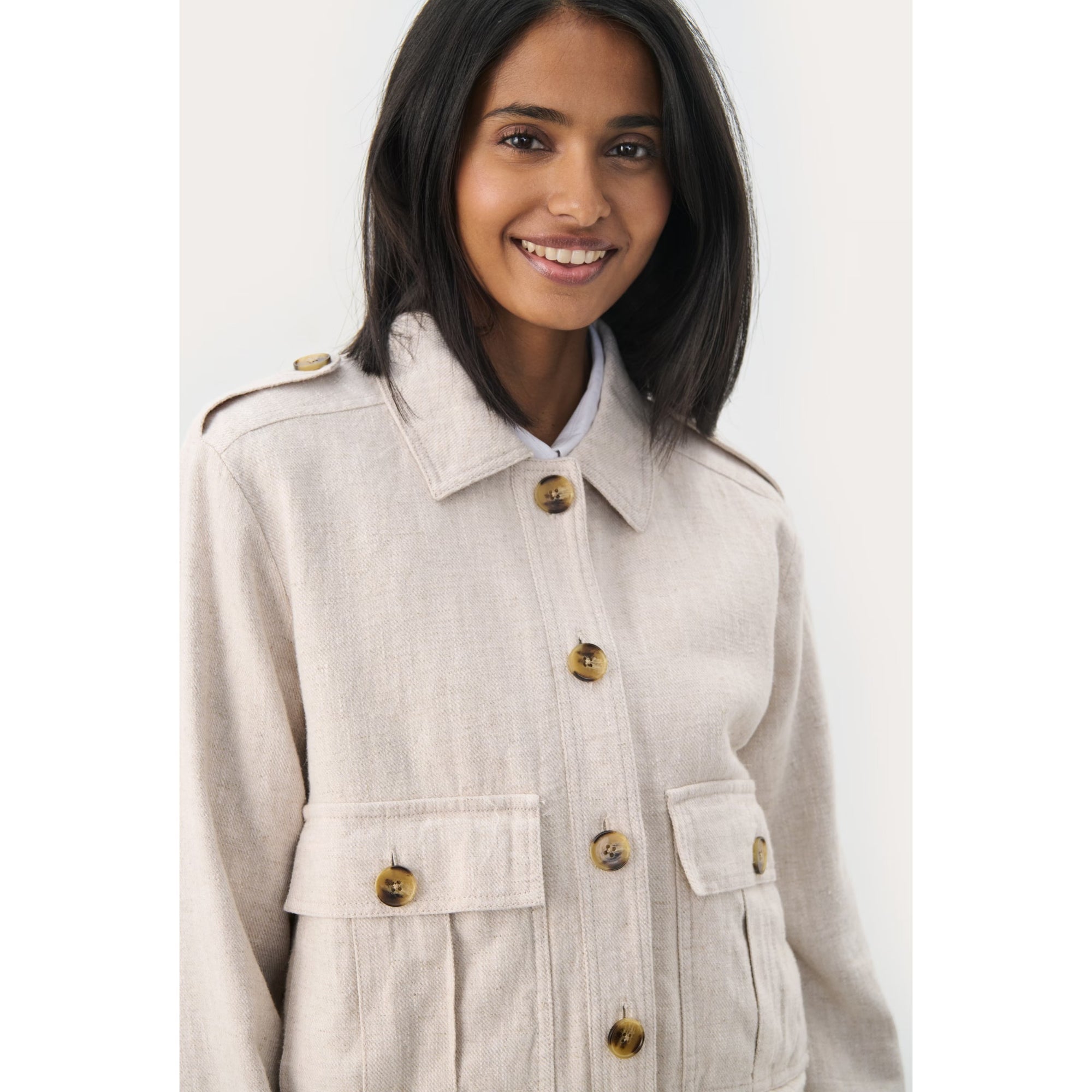 Part Two NajahPW Jacket in French Oak Melange 300309434