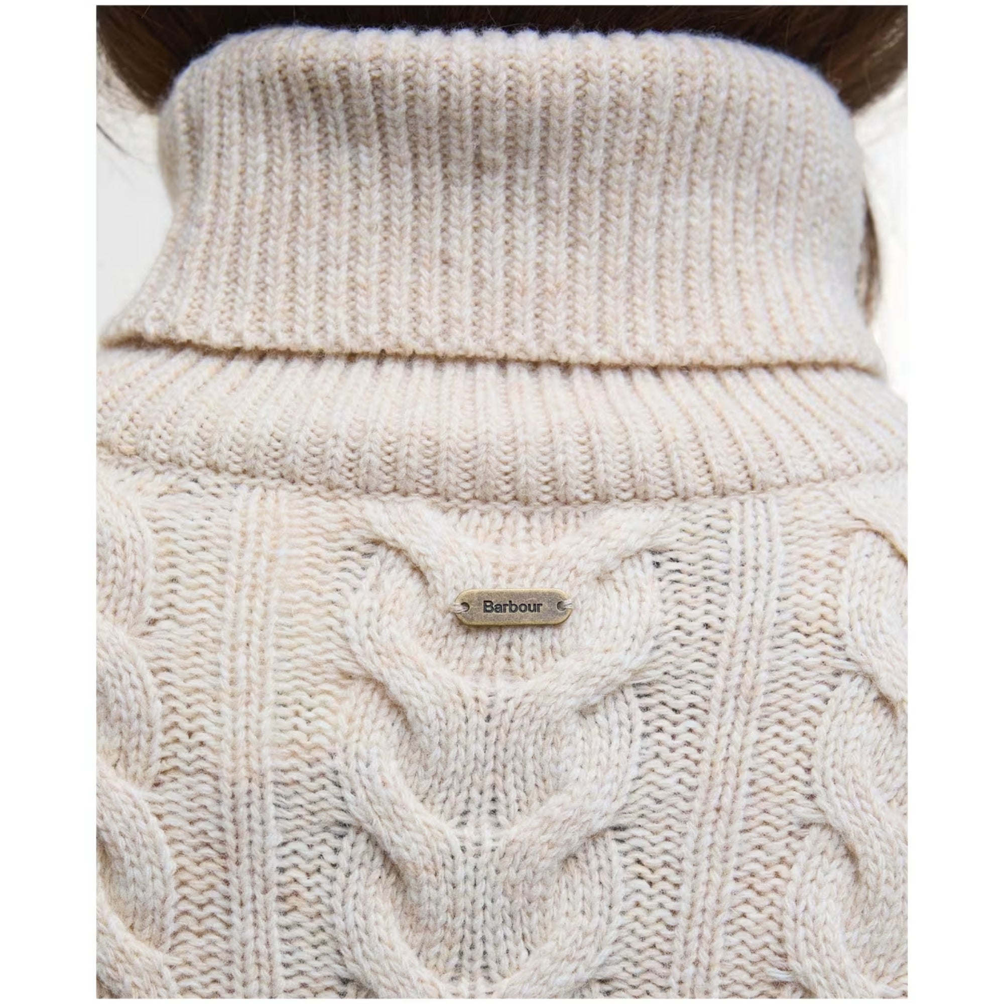 Barbour Embleton Knitted Jumper Birch LKN1692GY15