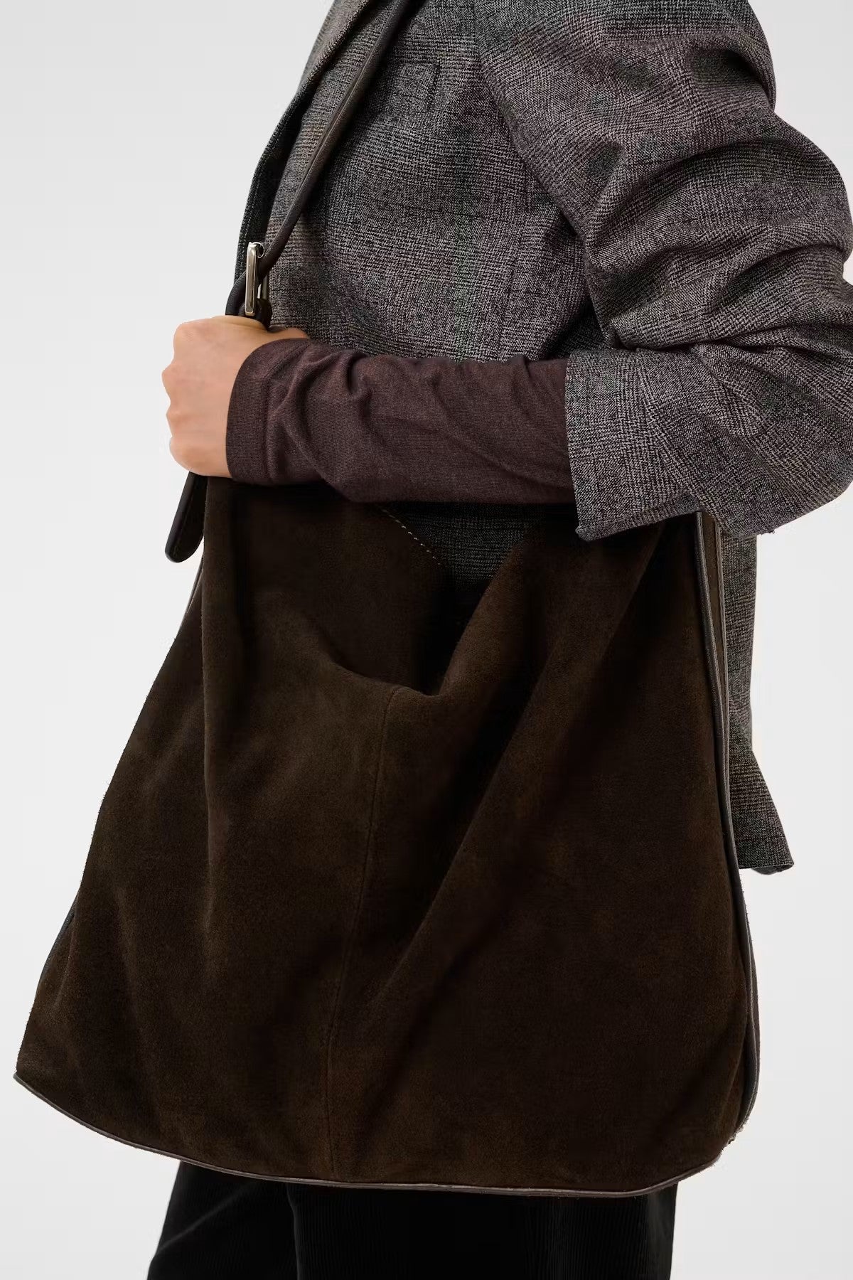 Part Two Coryla Suede Bag In Mole 30310904