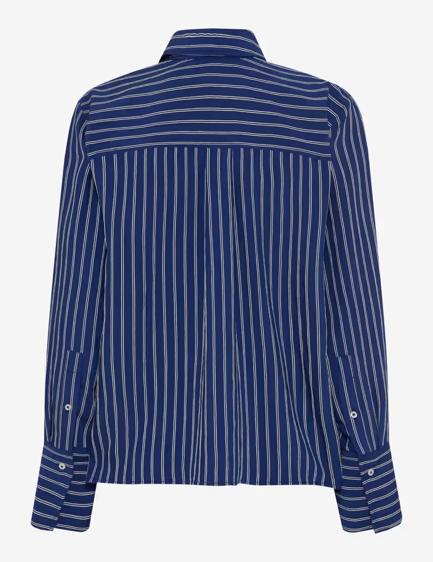 Brax Vica Shirt  In Dark Blue 94-0077