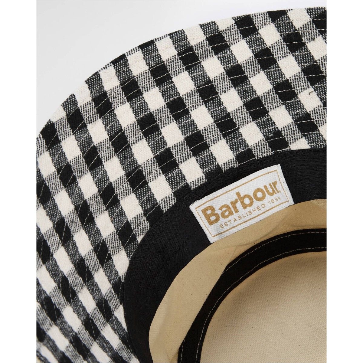 Barbour Selena Bucket Hat In Ecru