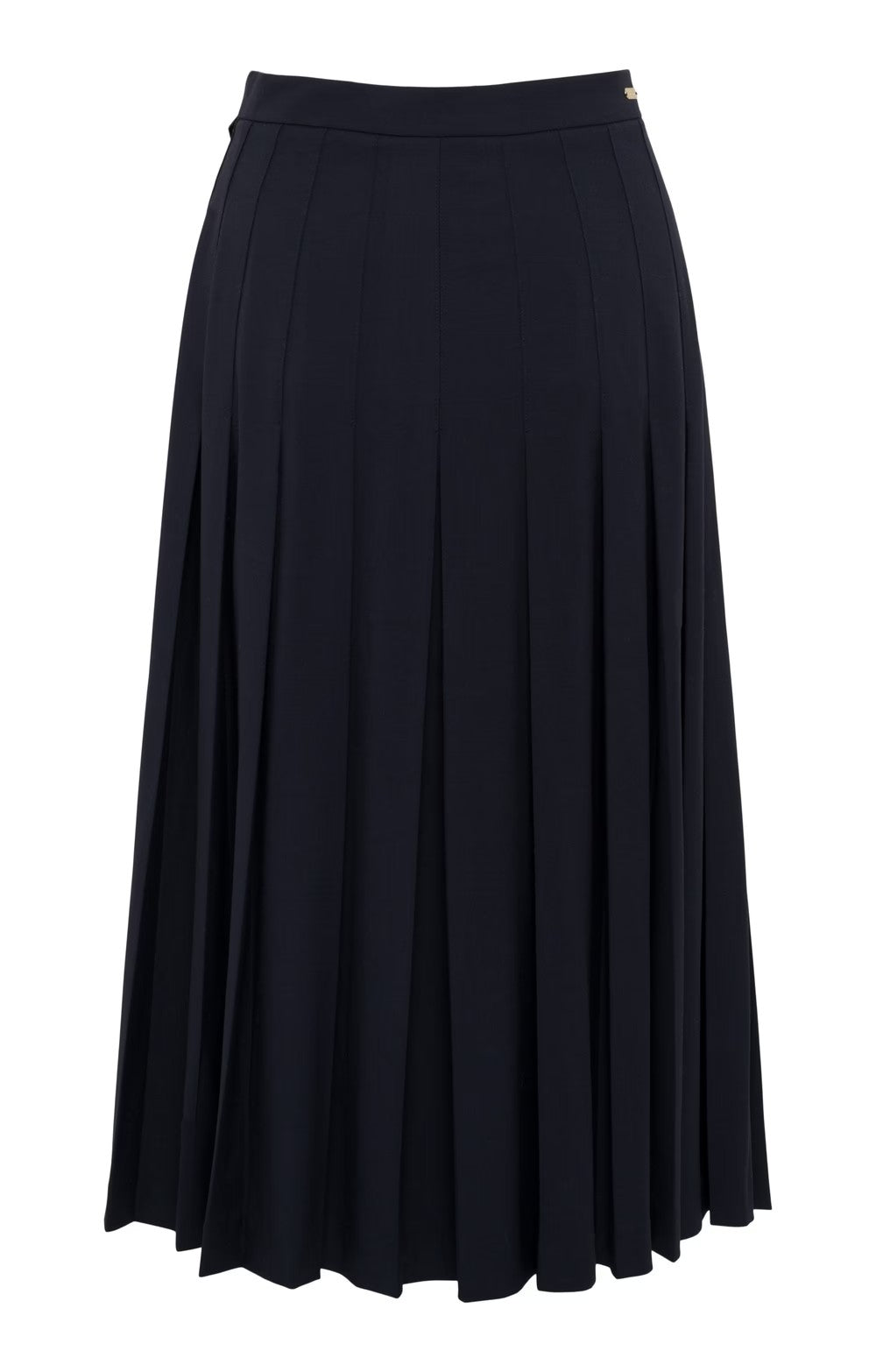 Barbour Delilah Midi Skirt In Dark Navy LSK0174