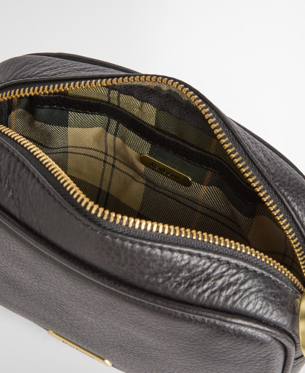 Barbour Daphne Leather Mini Crossbody Bag In Black LBA0546BK111