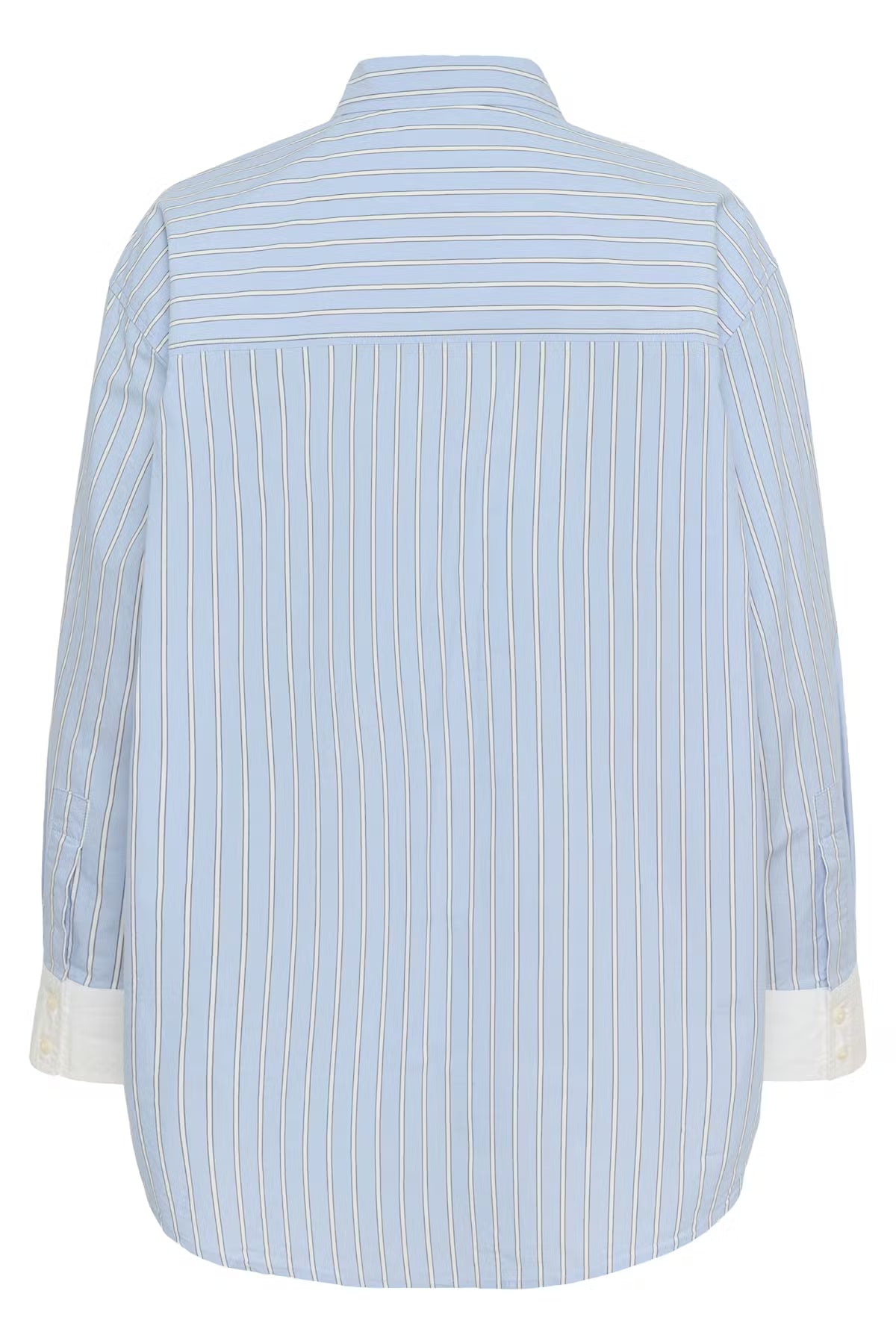 Part Two Savanna Cotton Shirt In Hydrangea Stripe